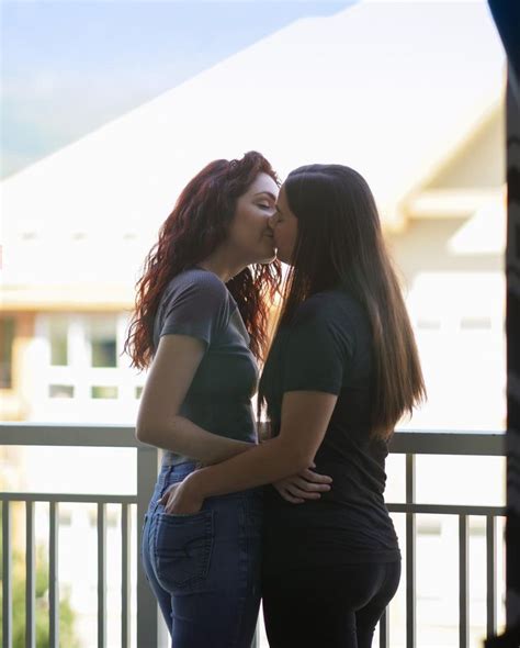 hot lesbains kissing|two attractive lesbian girlfriends passionately kissing and .